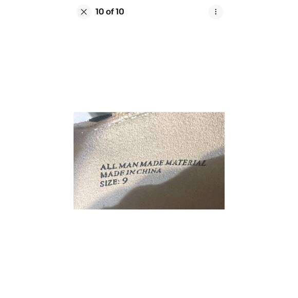 Restricted Shoes Women's 9 D'Orsay Flats Leopard Tan Faux Leather Slip On - Picture 9 of 10